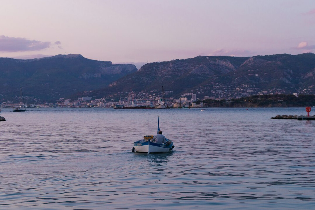 fisherman at harbor